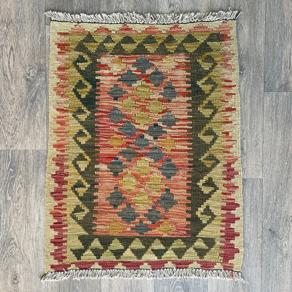 Afghan Kilim Door Mat