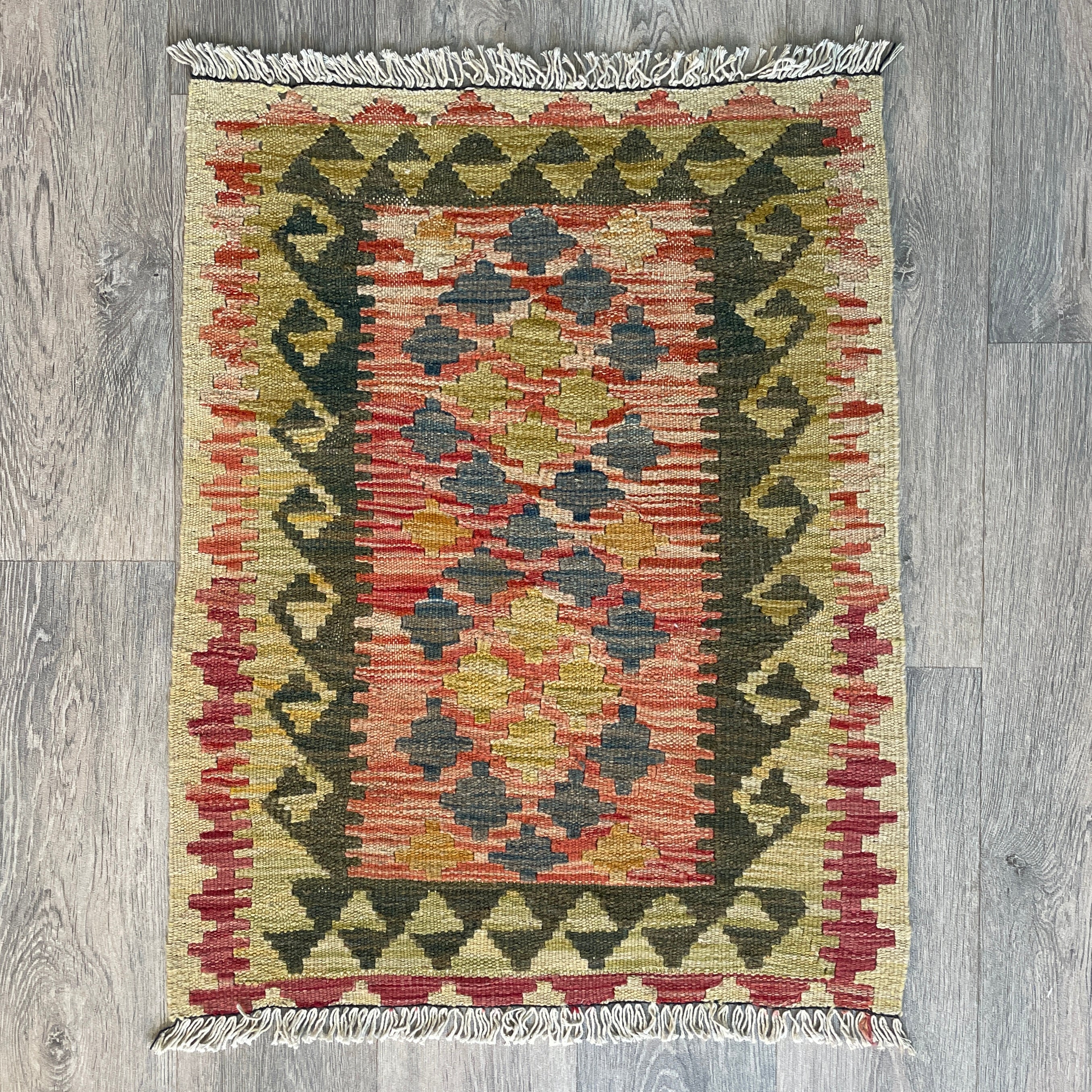 Afghan Kilim Door Mat