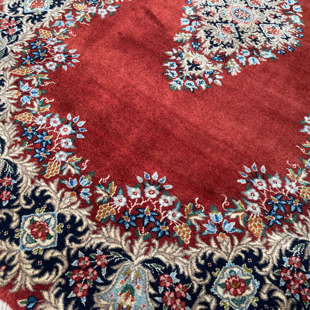 Old Persian Kerman Rug c. 1980