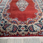 Old Persian Kerman Rug c. 1980