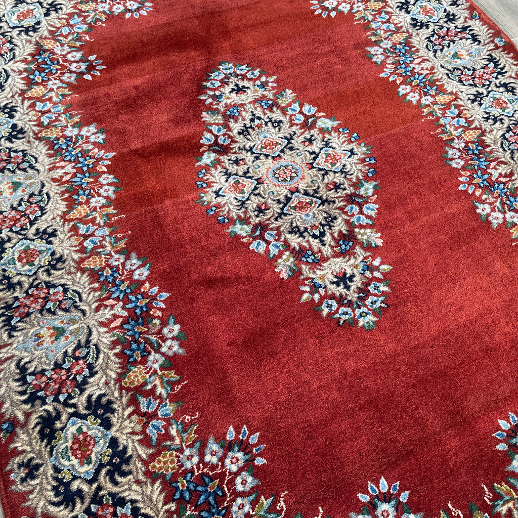 Old Persian Kerman Rug c. 1980