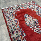 Old Persian Kerman Rug c. 1980