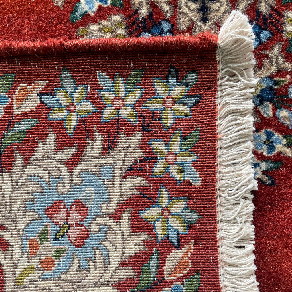 Old Persian Kerman Rug c. 1980