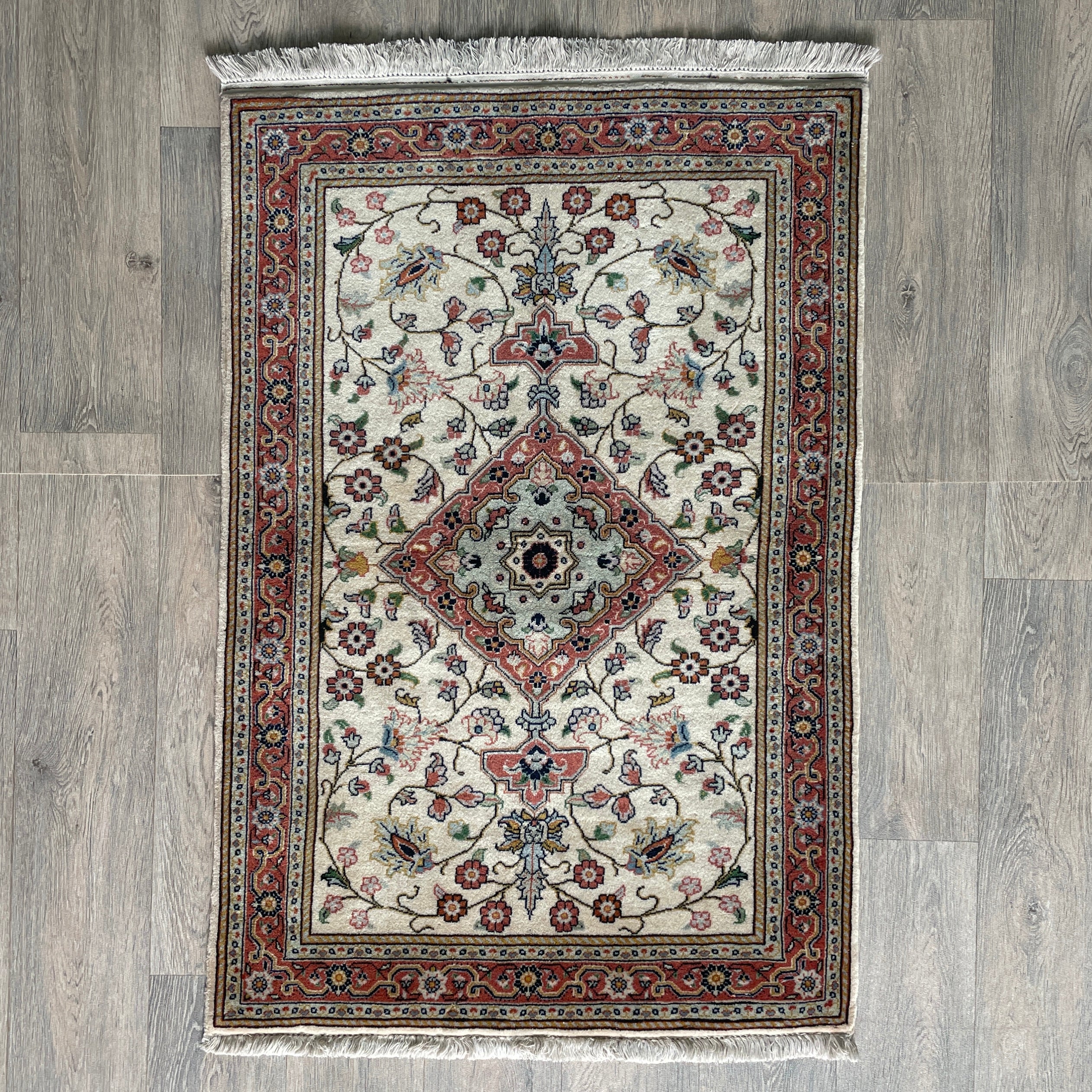 Old Persian Tabriz Rug c. 1980