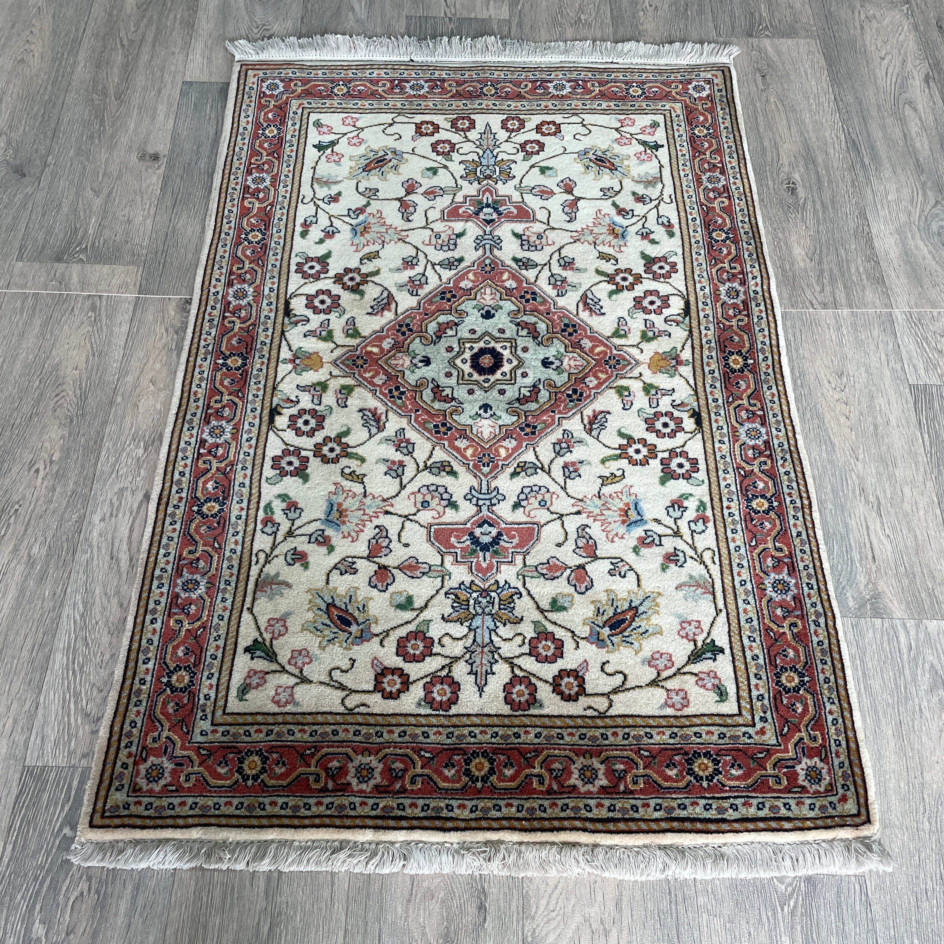Old Persian Tabriz Rug c. 1980