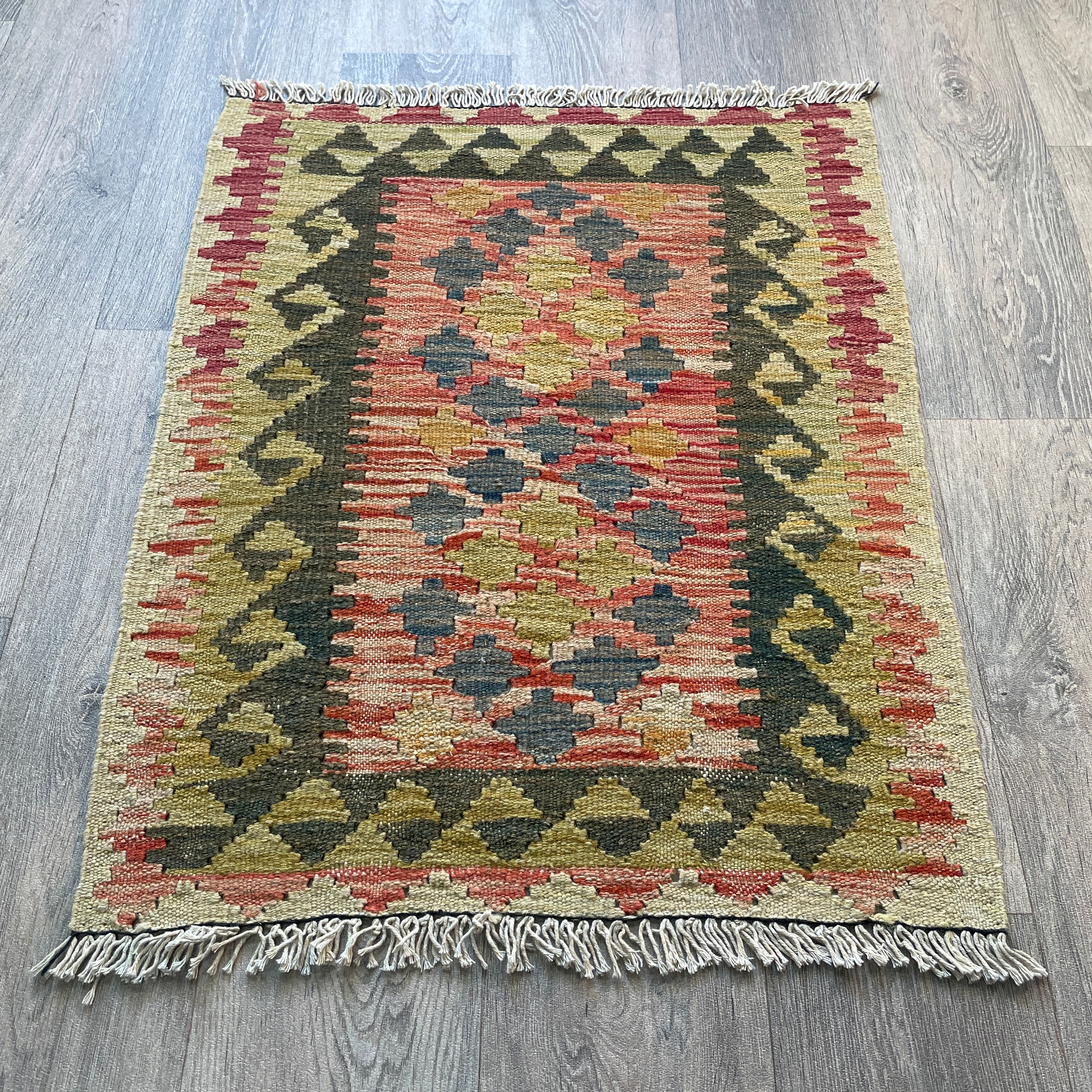 Afghan Kilim Door Mat