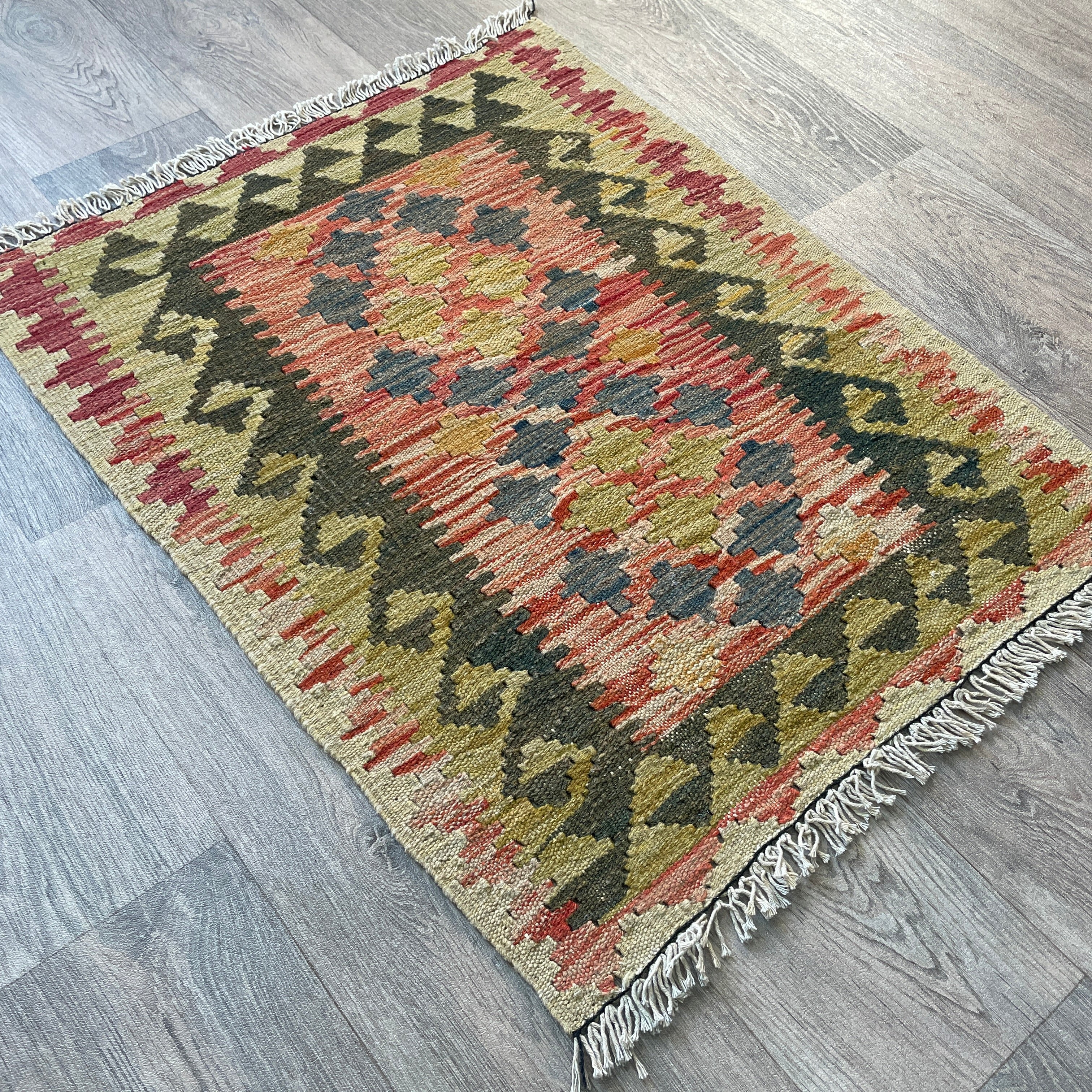 Afghan Kilim Door Mat