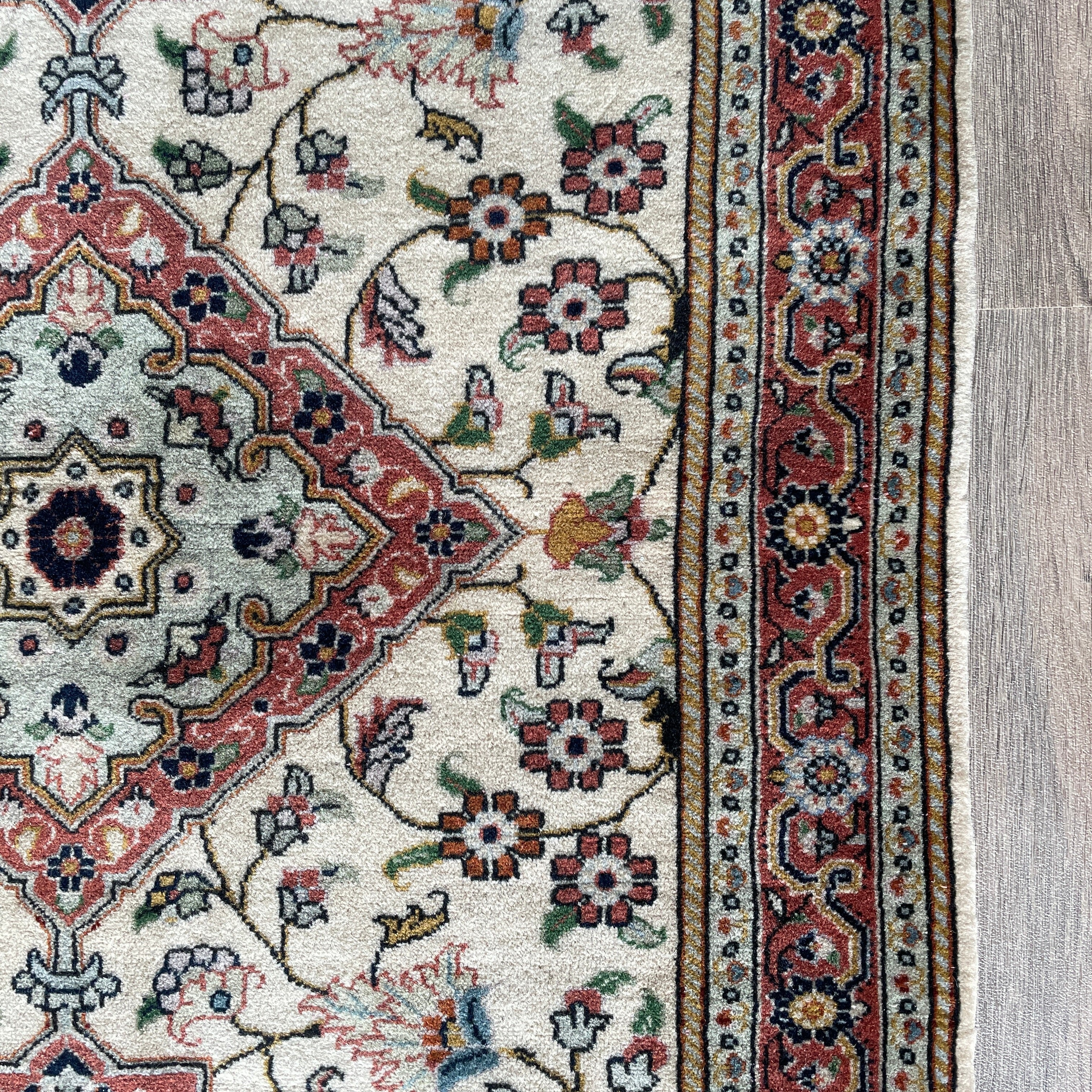 Old Persian Tabriz Rug c. 1980