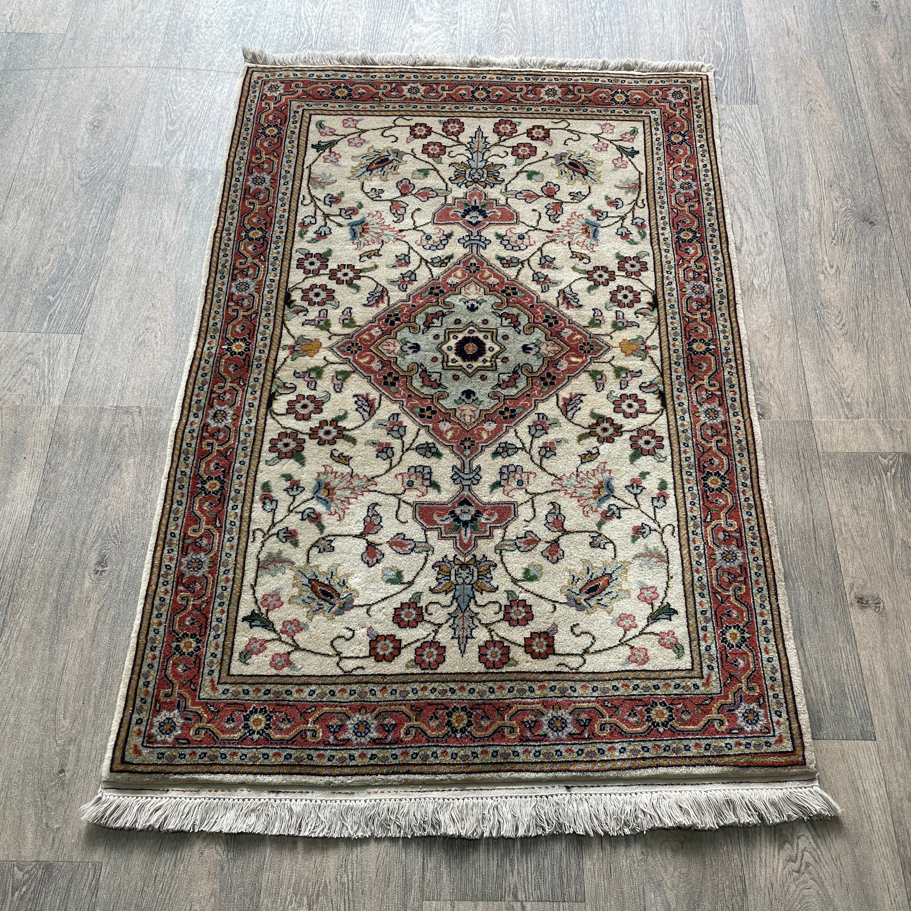 Old Persian Tabriz Rug c. 1980