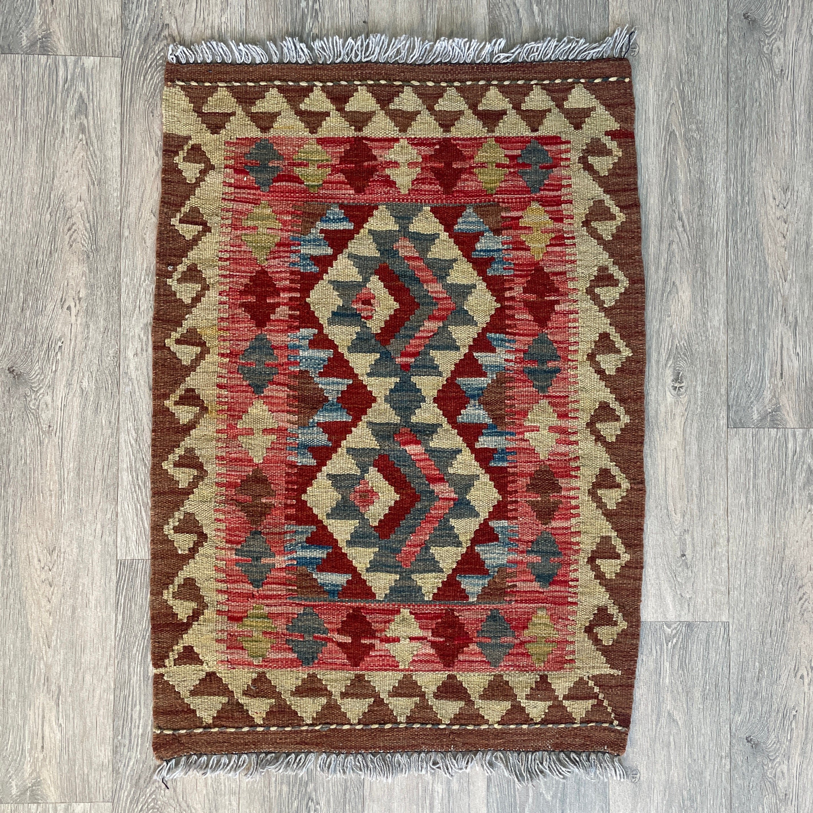 Afghan Kilim Door Mat
