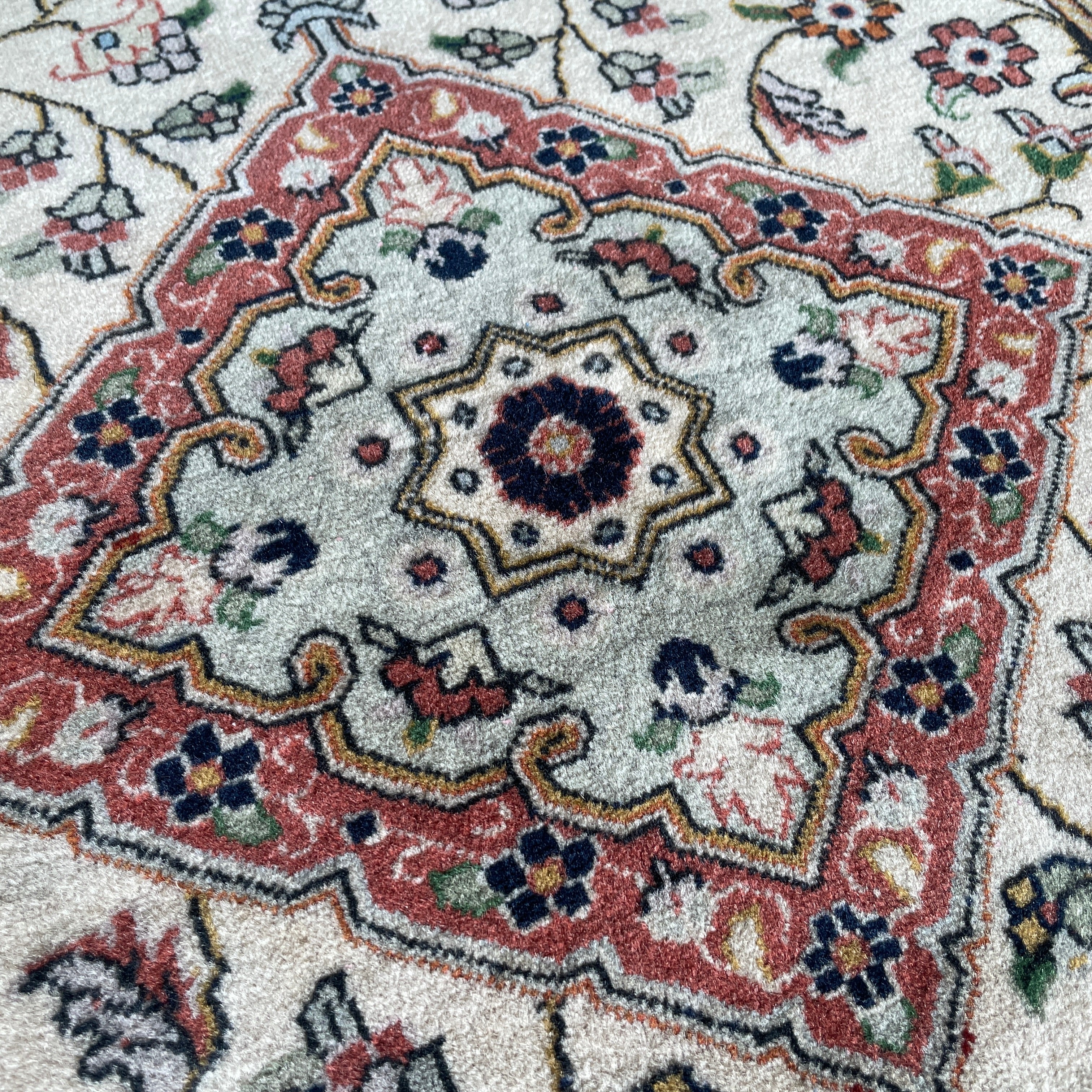 Old Persian Tabriz Rug c. 1980