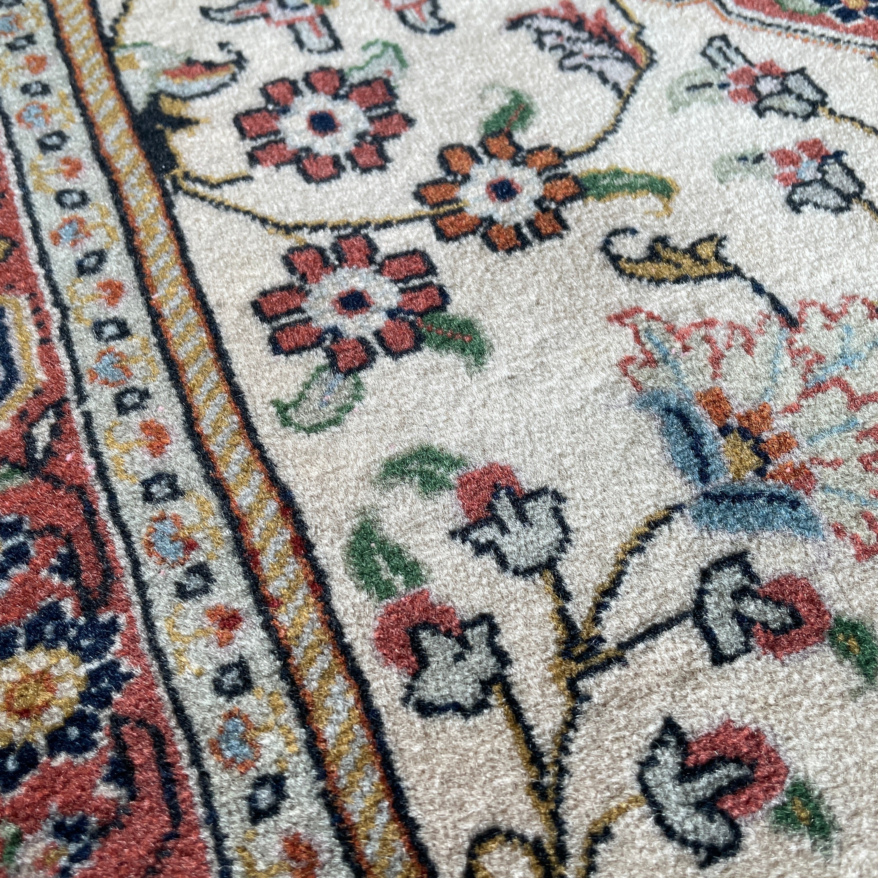 Old Persian Tabriz Rug c. 1980