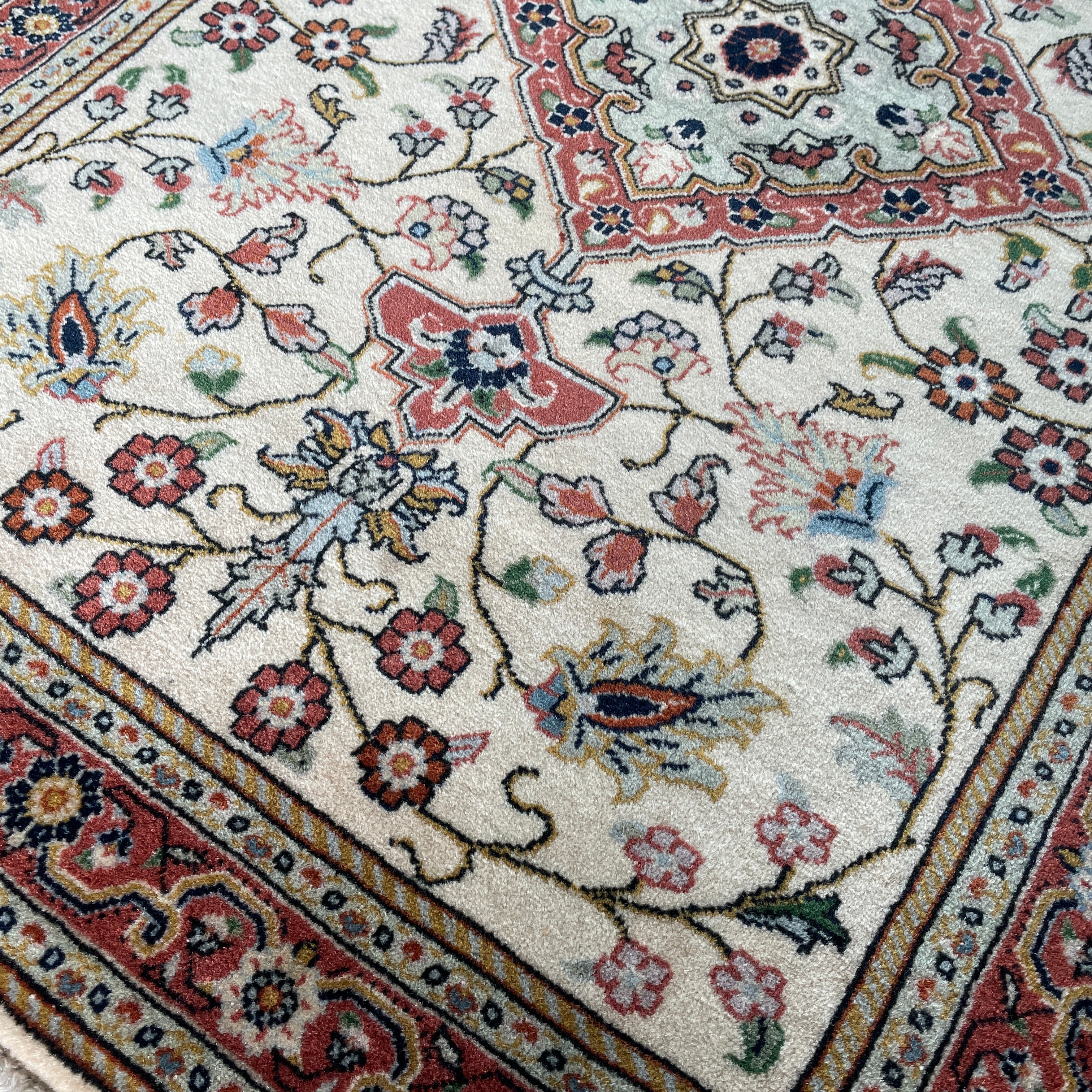 Old Persian Tabriz Rug c. 1980