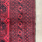 Old Afghan Aqcha Rug c. 1970