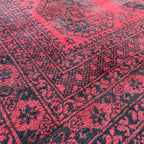 Old Afghan Aqcha Rug c. 1970
