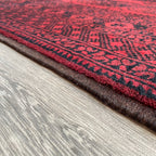 Old Afghan Aqcha Rug c. 1970