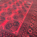 Old Afghan Aqcha Rug c. 1970