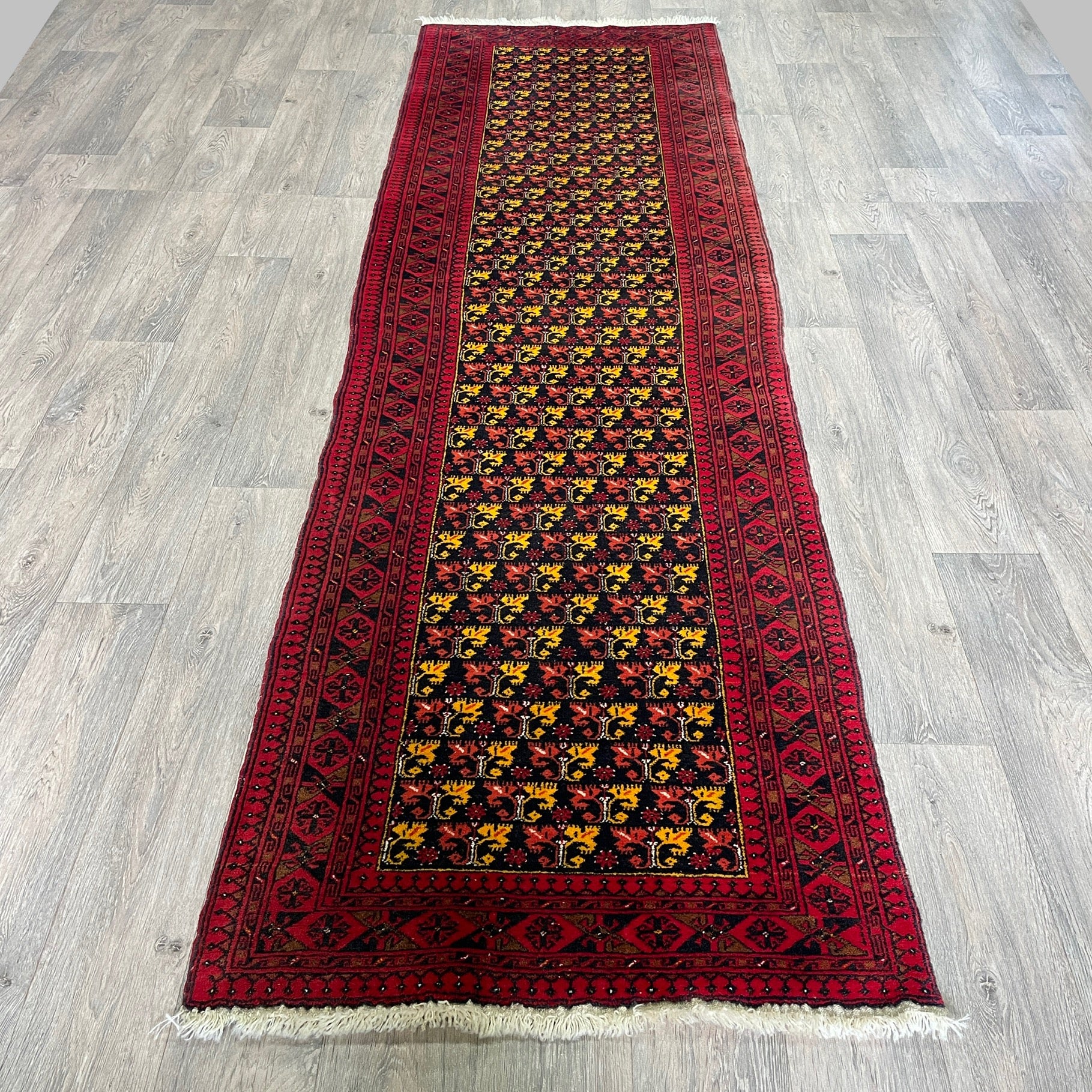 297 x 88 cm | Afghan Ersari Runner