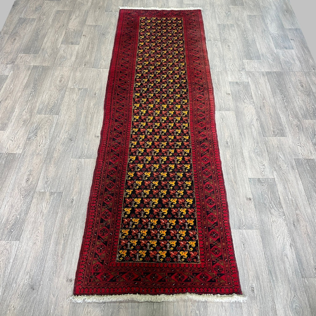 297 x 88 cm | Afghan Ersari Runner