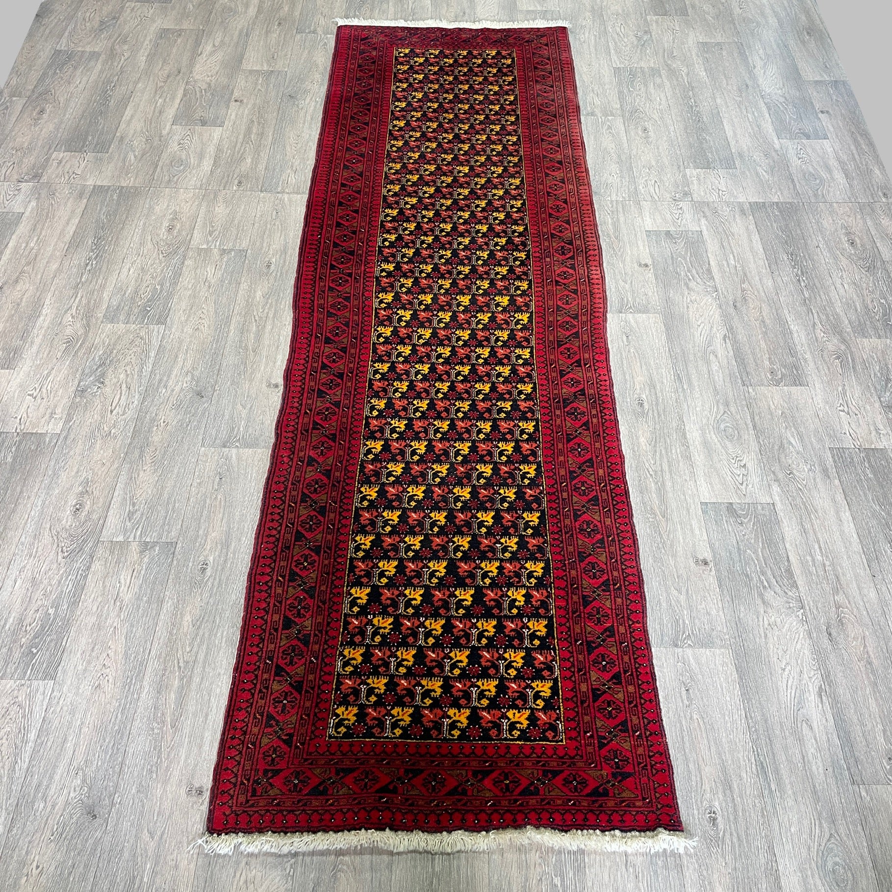 297 x 88 cm | Afghan Ersari Runner