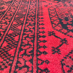 Old Afghan Aqcha Rug c. 1970