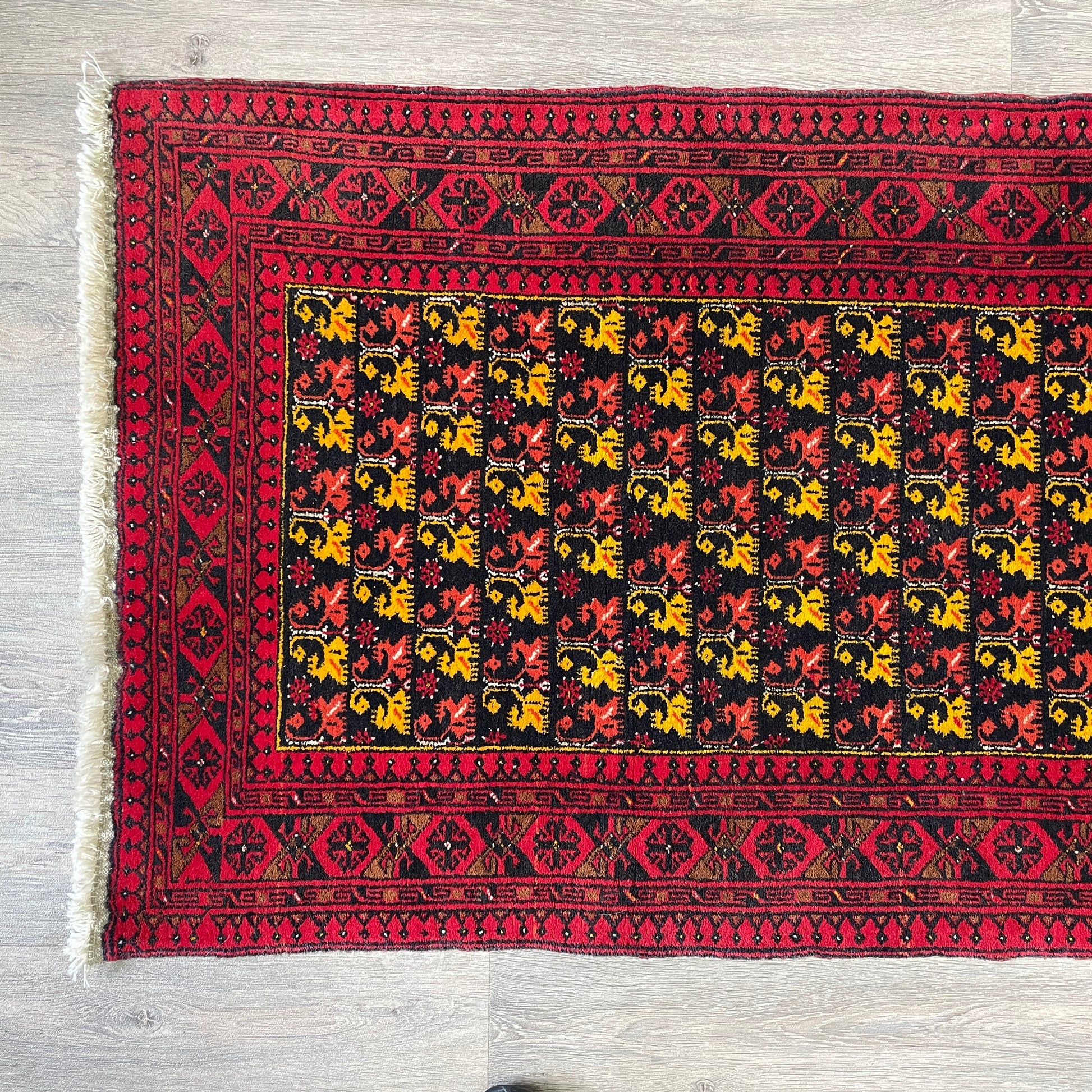 297 x 88 cm | Afghan Ersari Runner