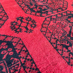 Old Afghan Aqcha Rug c. 1970