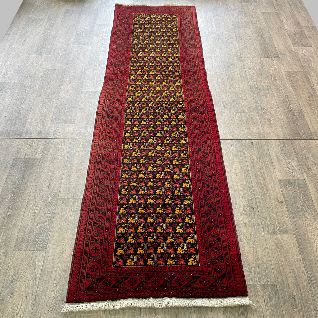 297 x 88 cm | Afghan Ersari Runner