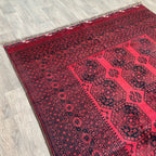 Old Afghan Aqcha Rug c. 1970