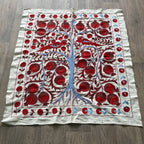 Uzbek Suzani Table Throw