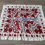 Uzbek Suzani Table Throw