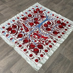 Uzbek Suzani Table Throw