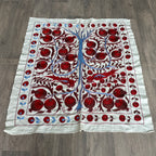 Uzbek Suzani Table Throw