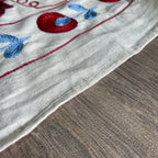 Uzbek Suzani Table Throw