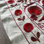 Uzbek Suzani Table Throw