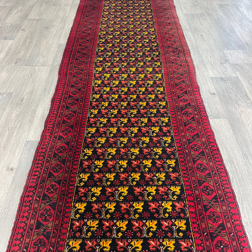 297 x 88 cm | Afghan Ersari Runner