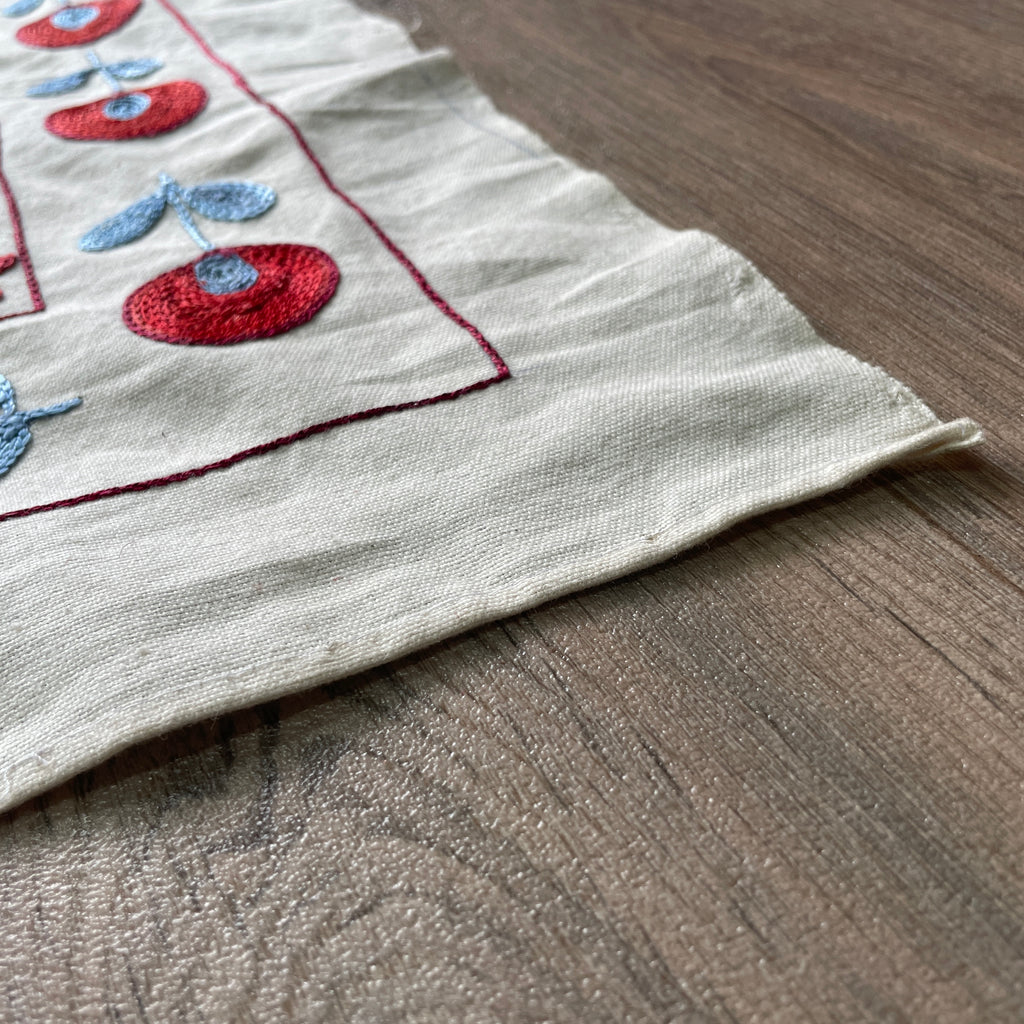 Uzbek Suzani Table Throw