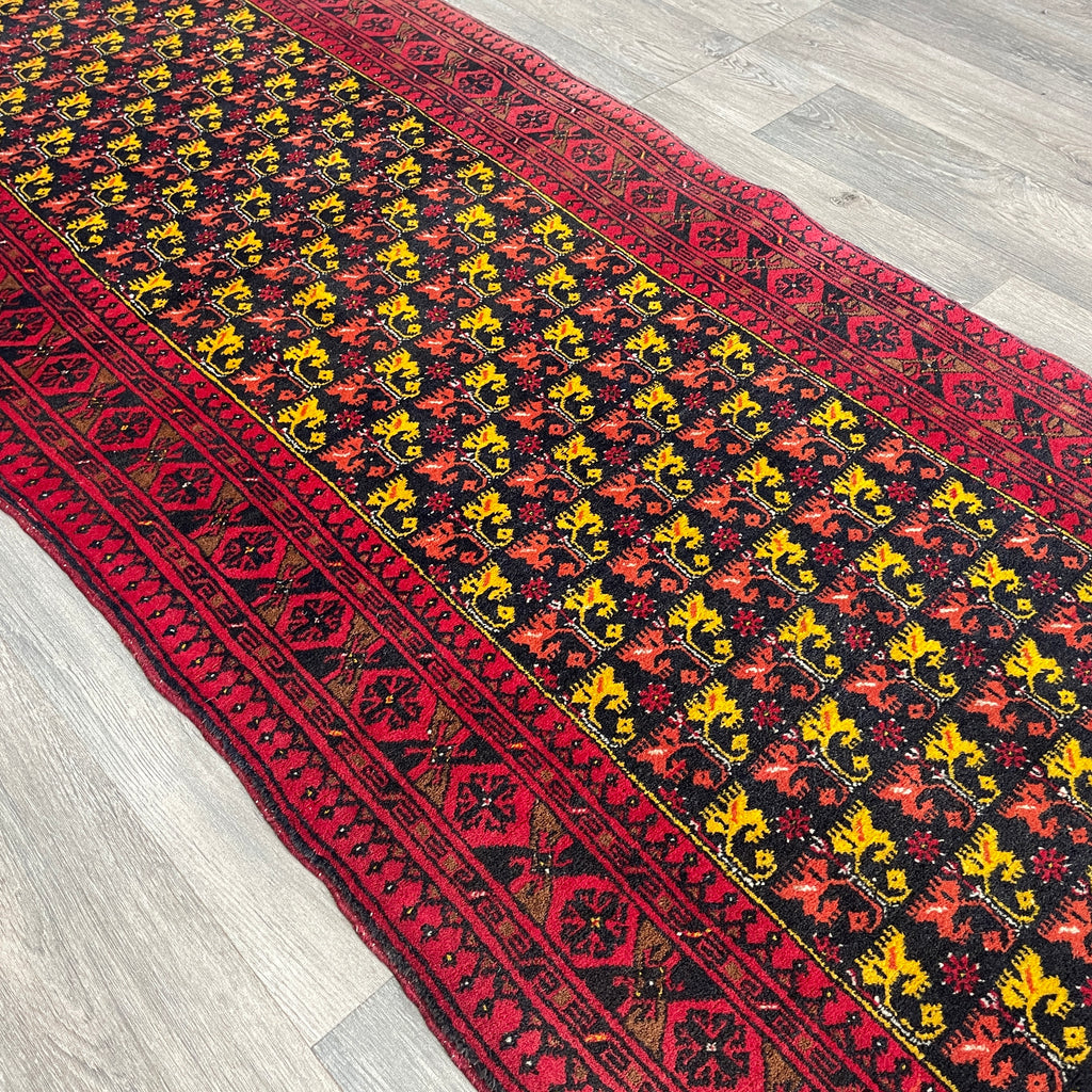 297 x 88 cm | Afghan Ersari Runner