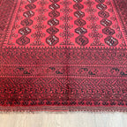 Old Afghan Aqcha Rug c. 1970