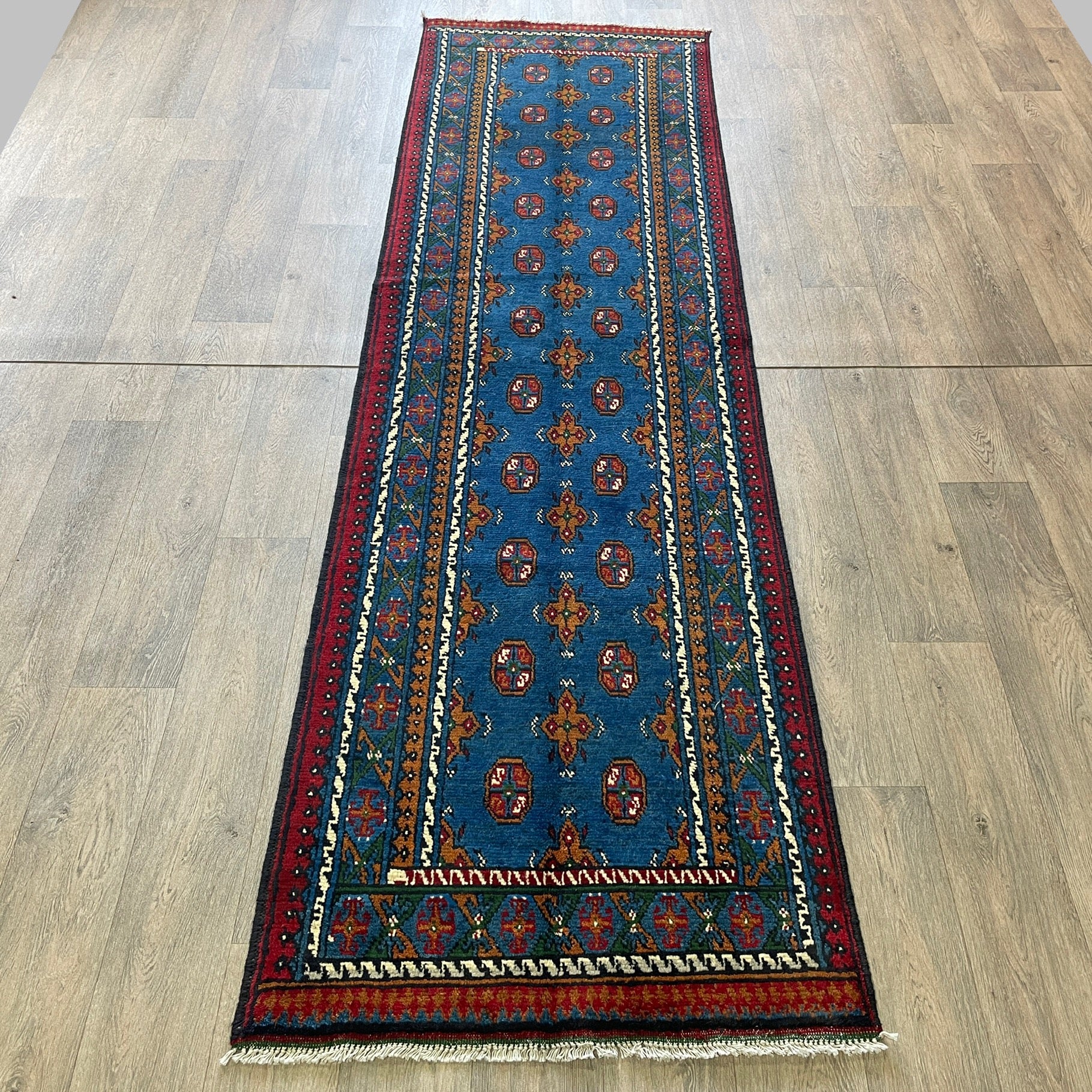 288 x 83 cm | Afghan Aqcha Runner