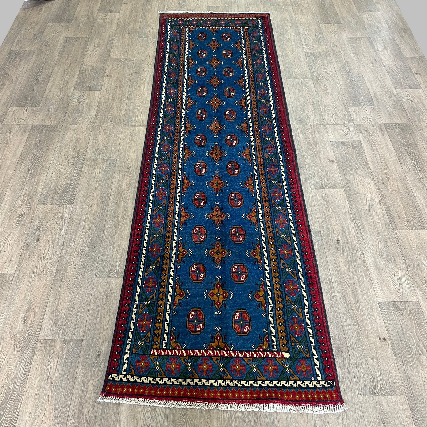 288 x 83 cm | Afghan Aqcha Runner