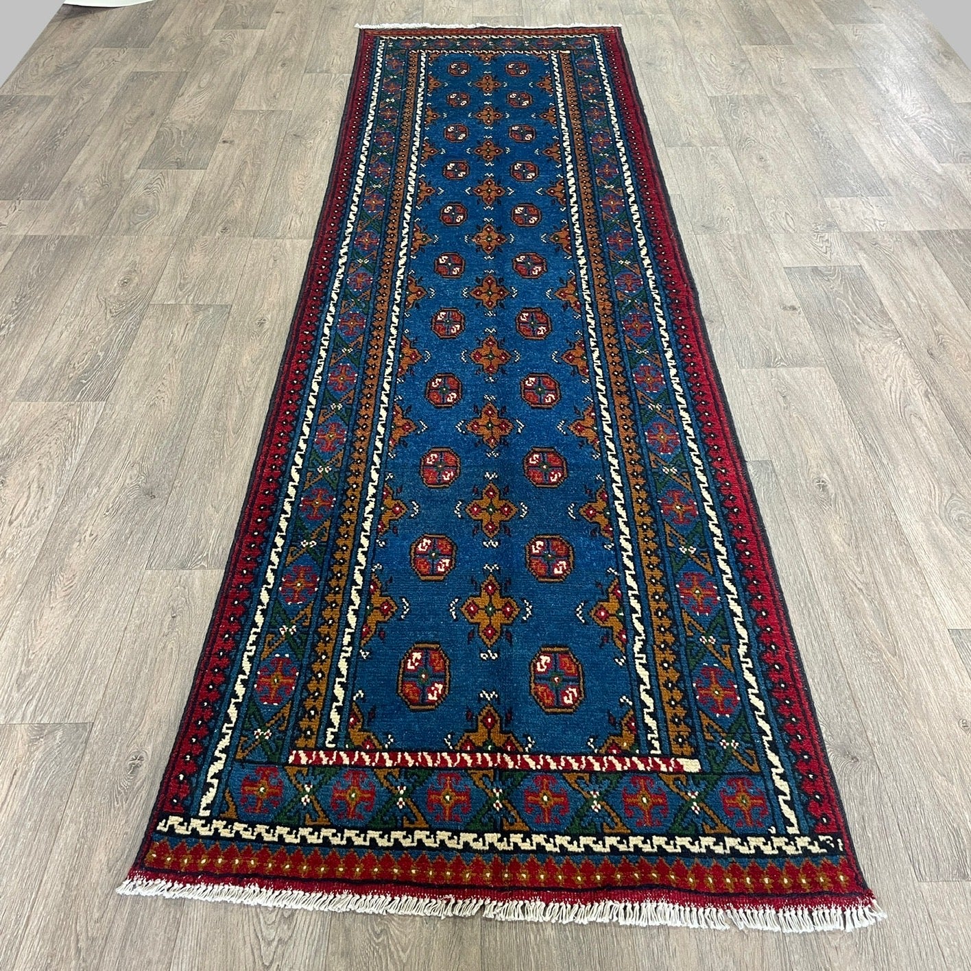 288 x 83 cm | Afghan Aqcha Runner