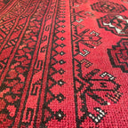 Old Afghan Aqcha Rug c. 1970