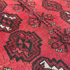 Old Afghan Aqcha Rug c. 1970