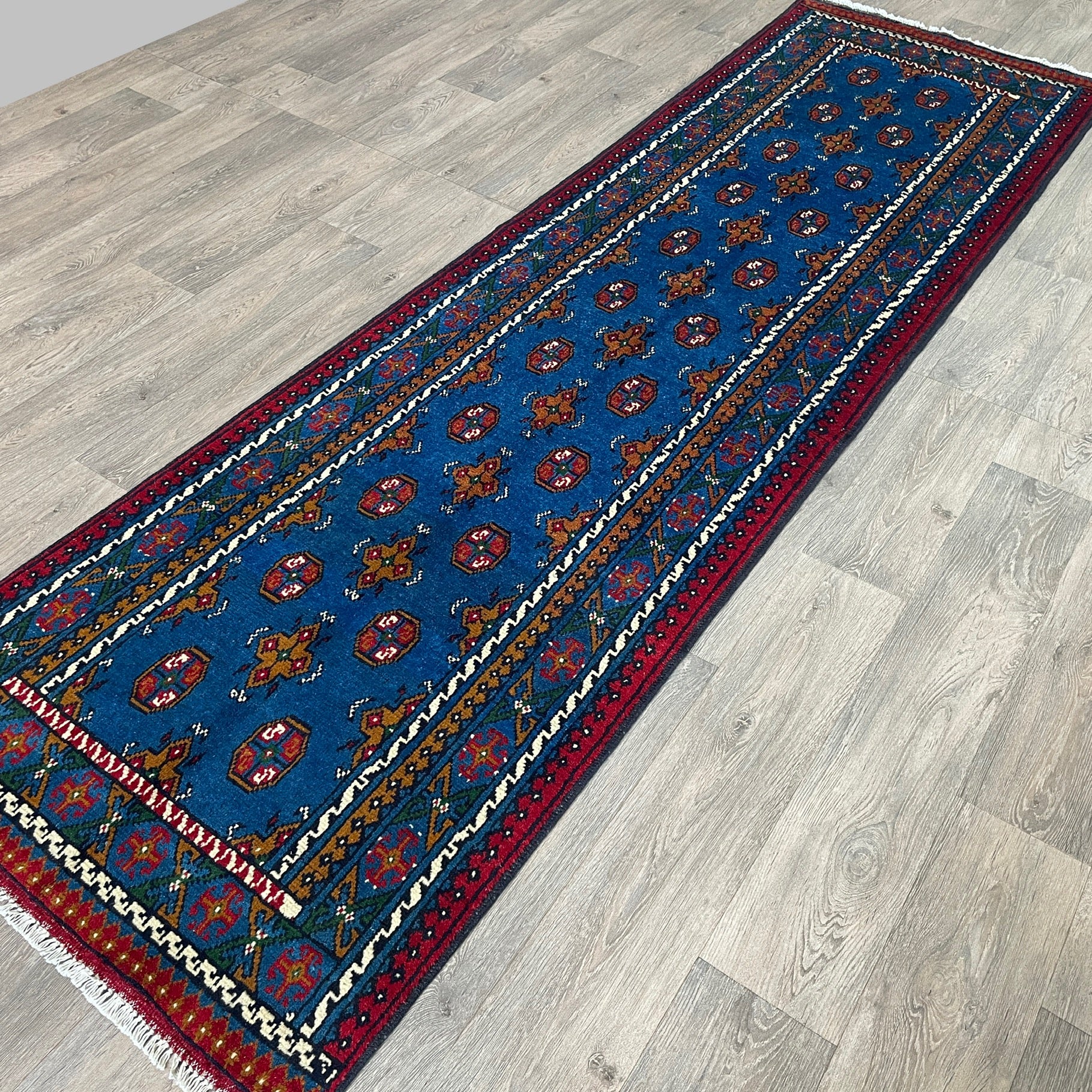 288 x 83 cm | Afghan Aqcha Runner