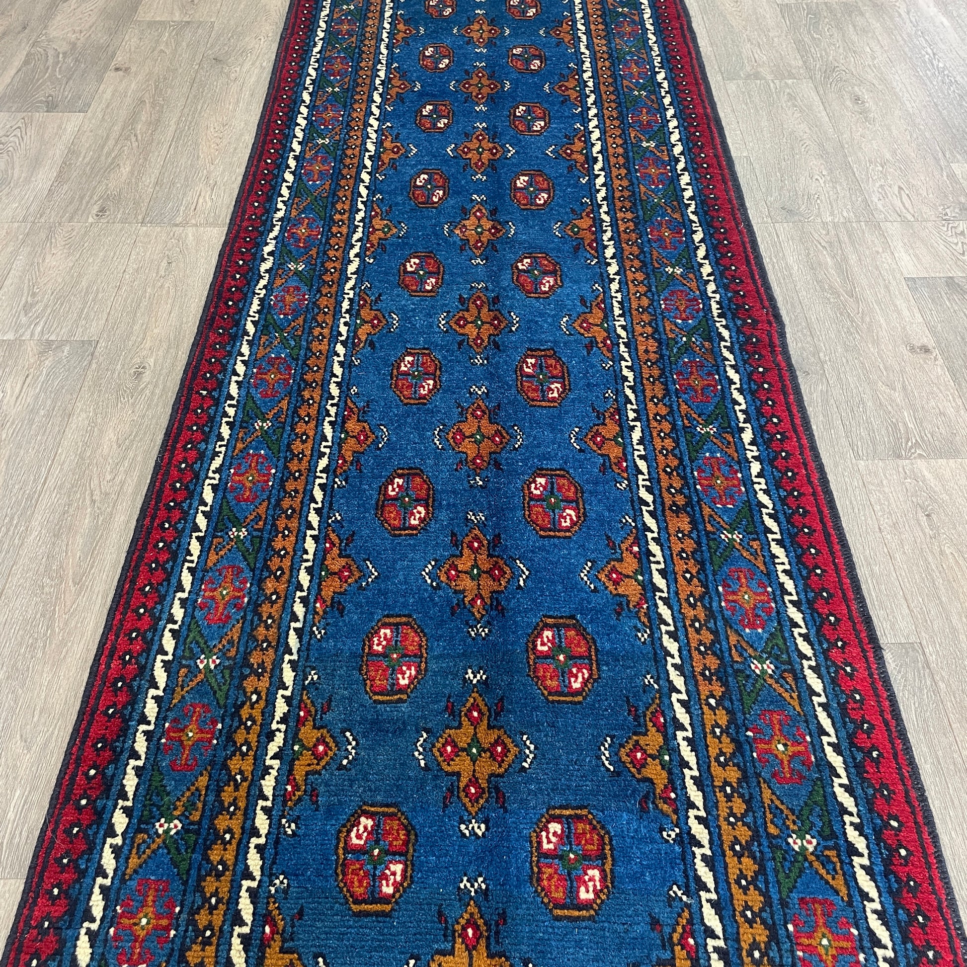 288 x 83 cm | Afghan Aqcha Runner