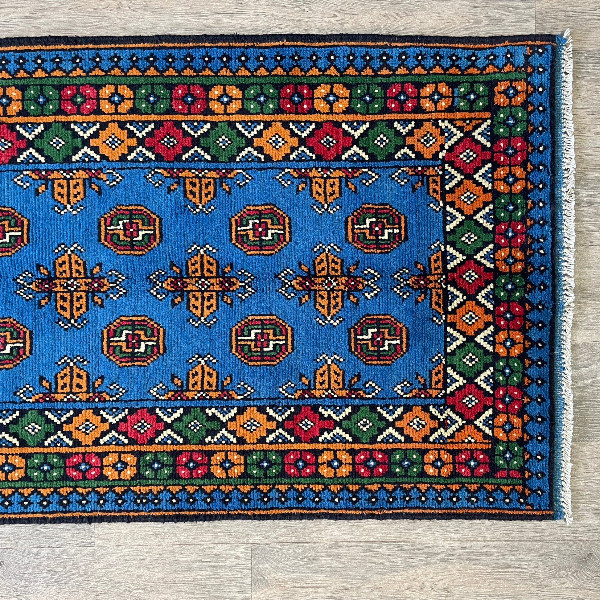 288 x 82 cm | Afghan Aqcha Runner