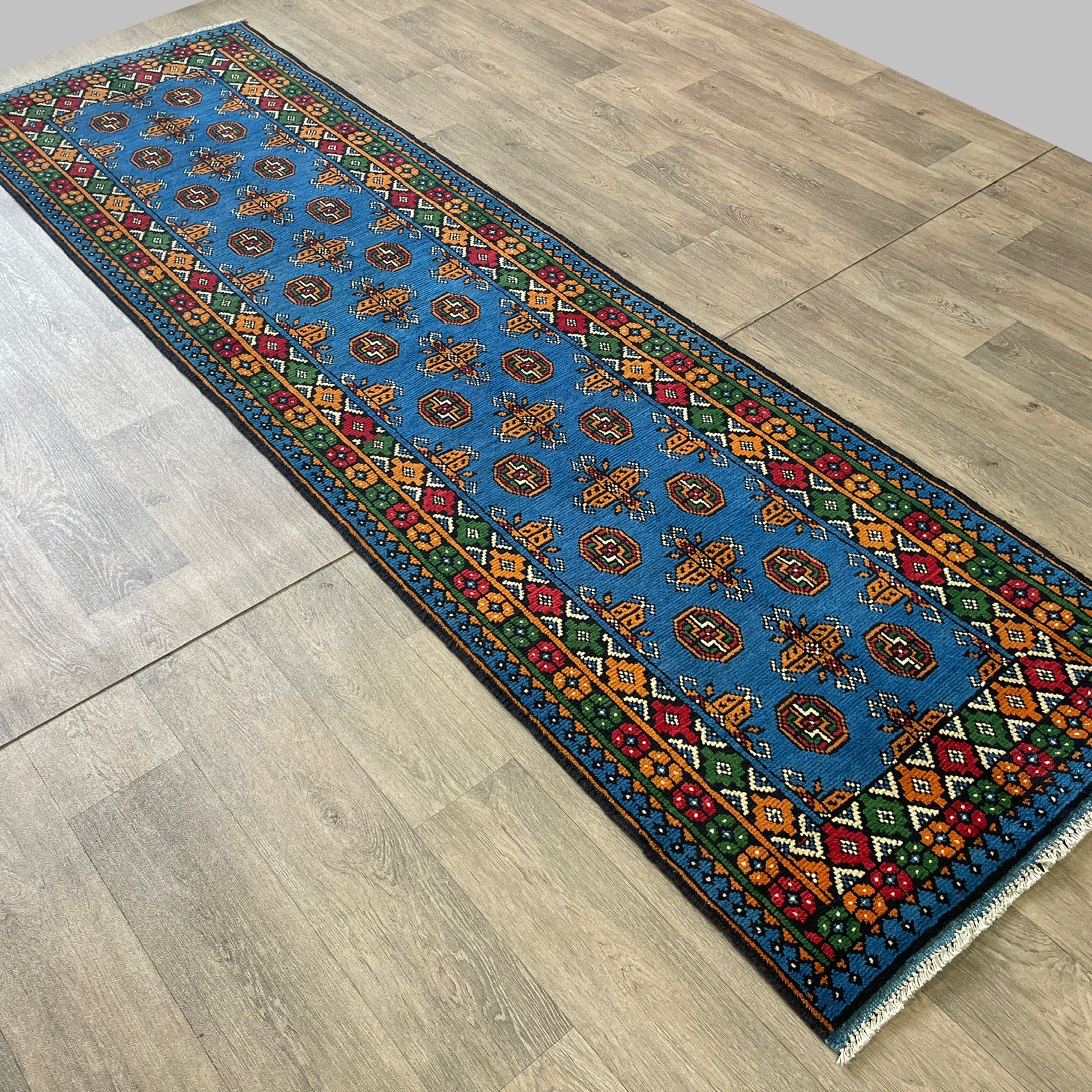 288 x 82 cm | Afghan Aqcha Runner