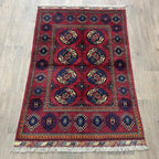 Fine Turkmen Tekke Rug (Merino Wool)