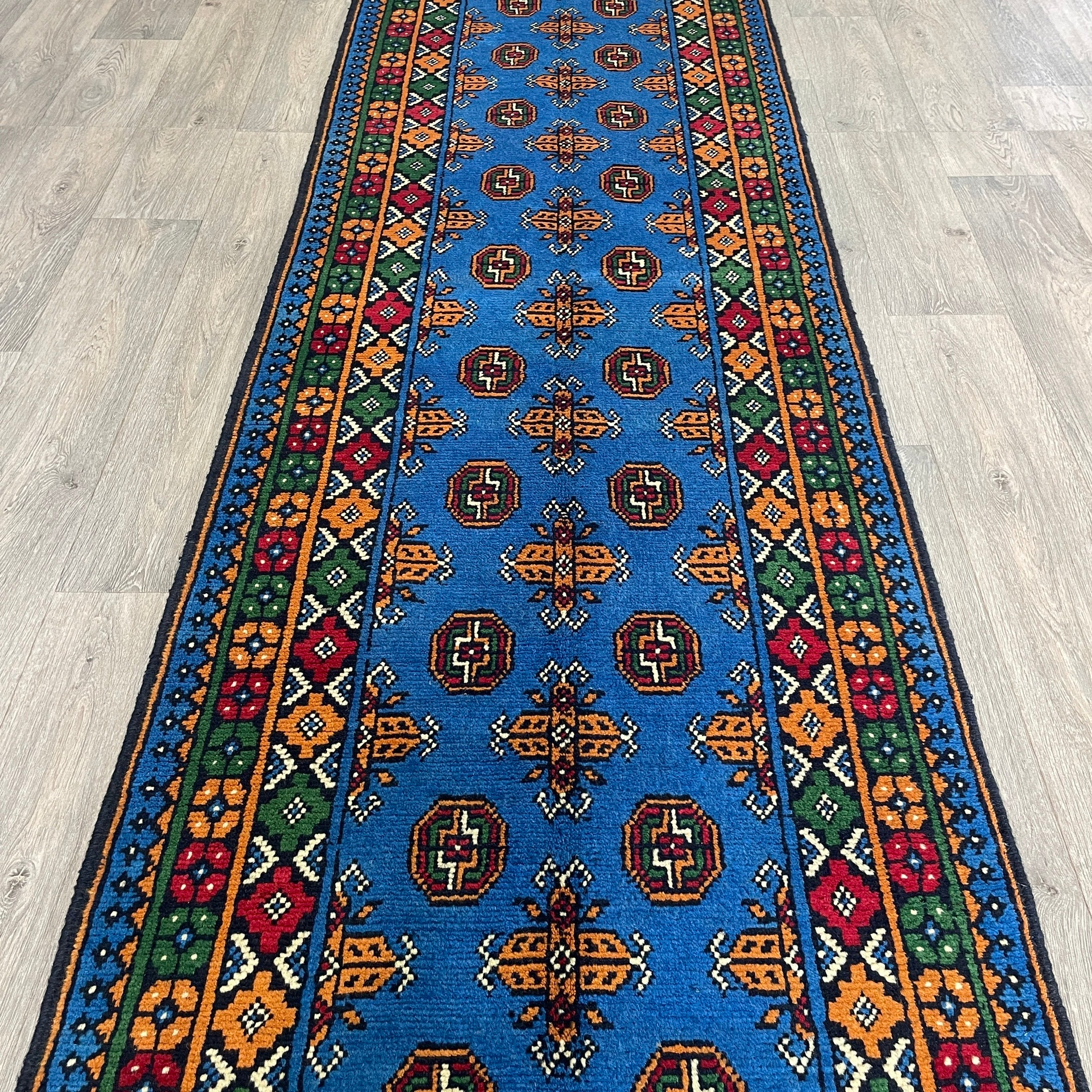 288 x 82 cm | Afghan Aqcha Runner